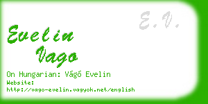 evelin vago business card